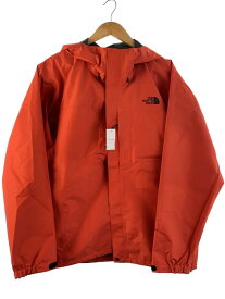 【中古】THE NORTH FACE◆CLOUD JACKET_クラウドジャケット/XL/ゴアテックス/オレンジ【メンズウェア】