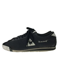 【中古】le coq sportif◆モンペリエ/ローカットスニーカー/27.5cm/BLK/QMT-7305BK【シューズ】