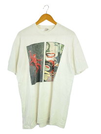 【中古】90s/Elvis+Marilyn 2X Immortal/Tシャツ/XL/コットン/ホワイト【メンズウェア】