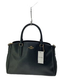 【中古】COACH◆ハンドバッグ/PVC/BLK/無地/F28976【バッグ】