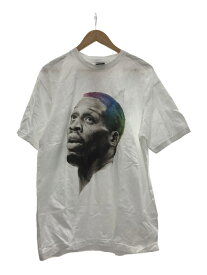 【中古】MFC STORE◆Tシャツ/L/コットン/ホワイト/DENNIS RODMAN【メンズウェア】