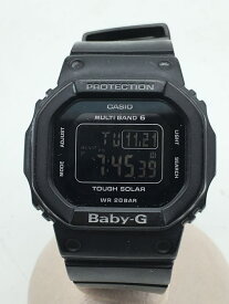 【中古】CASIO◆カシオ/ソーラー腕時計/BABY-G/BGD-5000UMD/デジタル/ラバー/ブラック/【服飾雑貨他】