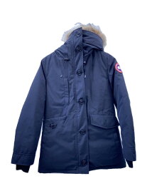 【中古】CANADA GOOSE◆ダウンジャケット/M/ポリエステル/ブラック/無地/68F8490/ファーフード【レディースウェア】