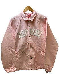 【中古】Supreme◆25SS/Arc Denim Coaches Jacket/ジャケット/M/コットン/PNK【メンズウェア】