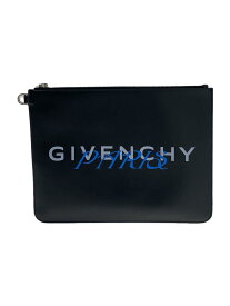 【中古】GIVENCHY◆セカンドバッグ/レザー/BLK【バッグ】