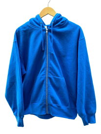 【中古】Supreme◆24FW/Thrasher Zip Up Hooded Sweatshirt/ジップパーカー/M/コットン/BLU【メンズウェア】