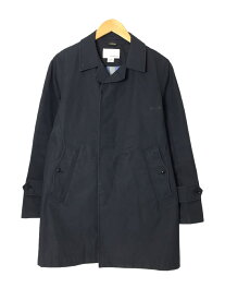 【中古】nanamica◆Soutien Collar Coat/コート/S/コットン/ネイビー/GORE-TEX/無地/SUBF100【メンズウェア】