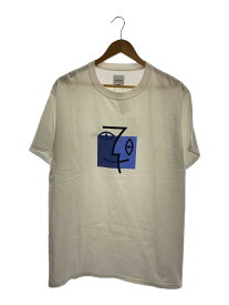 【中古】Sasquatchfabrix.◆Tシャツ/L/コットン/WHT/21SS-TS5-006【メンズウェア】