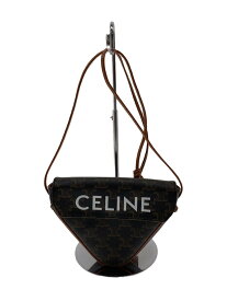 【中古】CELINE◆ショルダーバッグ/--/BRW【バッグ】