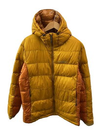 【中古】mont-bell◆1101407/ALPINE DOWN PARKA_アルパイン ダウンパーカ/XL/ナイロン/YLW//【メンズウェア】