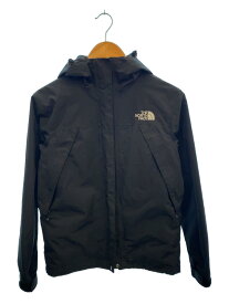 【中古】THE NORTH FACE◆SCOOP JACKET_スクープジャケット/M/ナイロン/BLK【レディースウェア】