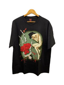 【中古】GEEKS RULE/Tシャツ/XL/コットン/BLK【メンズウェア】