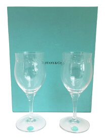 【中古】TIFFANY&Co.◆ティファニー/グラス/2点セット/CLR【キッチン用品】