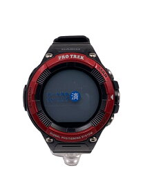 【中古】CASIO◆Smart Outdoor Watch PRO TREK Smart WSD-F21HR-RD [レッド]/デジア【服飾雑貨他】