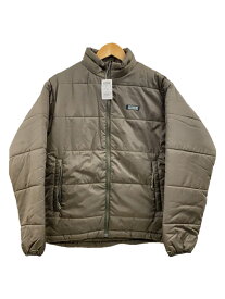 【中古】AIGLE◆中綿ブルゾン/M/ナイロン/カーキ/8504-48400【メンズウェア】