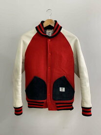 【中古】BEDWIN & THE HEARTBREAKERS◆スタジャン/2/ウール/RED【メンズウェア】
