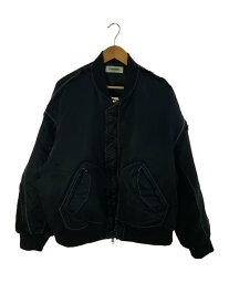 【中古】discovered◆Boa sleeve MA-1 blouson/ブルゾン/3/ナイロン/BLK/DC-AW19-BL-04【メンズウェア】