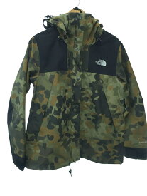 【中古】THE NORTH FACE◆マウンテンパーカ/L/ナイロン/KHK/カモフラ/NF0A3JPE【メンズウェア】