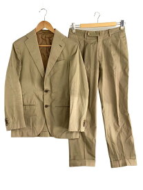 【中古】CARUSO◆スーツ/--/コットン/BEG//【メンズウェア】