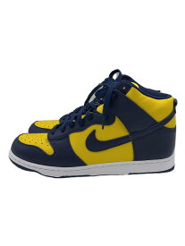 【中古】NIKE◆DUNK HI SP_ダンク ハイ SP/28.5cm/YLW【シューズ】