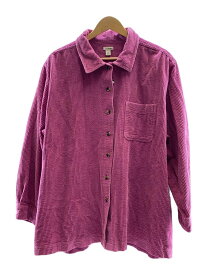 【中古】L.L.Bean◆長袖シャツ/XXL/コーデュロイ/PNK/266126【メンズウェア】