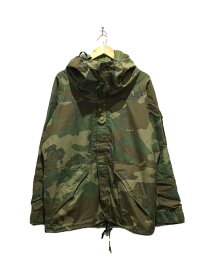 【中古】MILITARY◆80s/VINTAGE ECWCS GORE-TEX CAMO PARKA/M/KHK/8415-01-228-1316【メンズウェア】