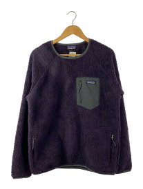 【中古】patagonia◆スウェット/L/ポリエステル/PUP/無地/25895FA20【レディースウェア】