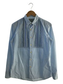 【中古】kolor◆ストライプドレスシャツ/2/コットン/ブルー/9WCM-B01109【メンズウェア】