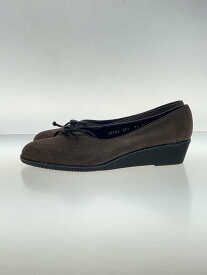 【中古】Salvatore Ferragamo◆パンプス/US7.5/BRW/23926//【シューズ】