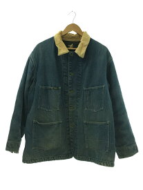 【中古】OshKosh◆カバーオール/46/デニム/IDG【メンズウェア】