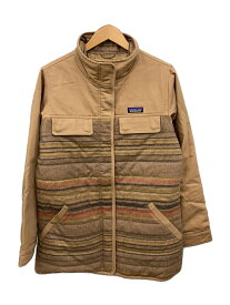 【中古】patagonia◆ジャケット/M/ウール/CML/26895【レディースウェア】