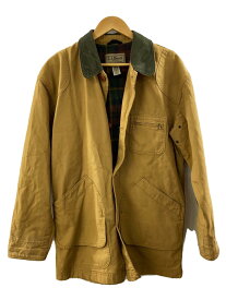 【中古】L.L.Bean◆カバーオール/M/コーデュロイ/キャメル/OJV69【メンズウェア】