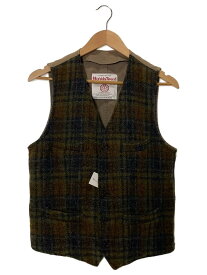 【中古】MALE&Co.◆HARRIS TWEED WOOL VEST/ベスト/M/ウール/マルチカラー/MSB-12AW16【メンズウェア】