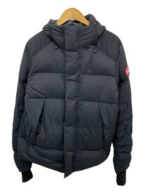 【中古】CANADA GOOSE◆ダウンジャケット/L/ナイロン/BLK/無地/5076M【メンズウェア】