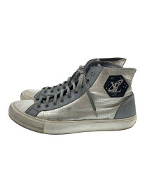 【中古】LOUIS VUITTON◆ハイカットスニーカー/US8.5/SLV【シューズ】