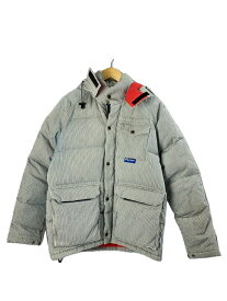 【中古】Penfield◆ダウンジャケット/S/コットン/BLU/ストライプ【メンズウェア】