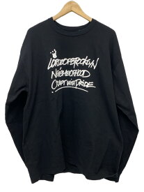 【中古】NEIGHBORHOOD◆長袖Tシャツ/XL/コットン/BLK/プリント/232PCNH-IT03S【メンズウェア】