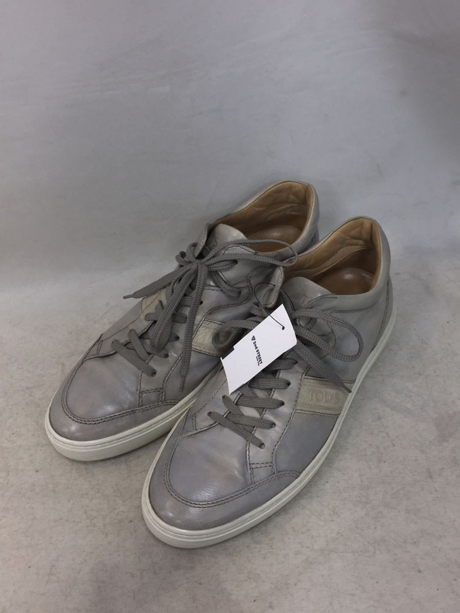 TOD'S TOD'S LOW Cut Sneakers/Uk8/Beg/Leather Shoes BQu30 $250.00 - PicClick