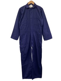 【中古】UNIVERSAL OVERALL◆90s/オールインワン/38/コットン/NVY/無地【メンズウェア】