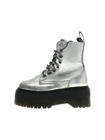 【中古】Dr.Martens◆レースアップブーツ/US6/SLV/aw006【シューズ】