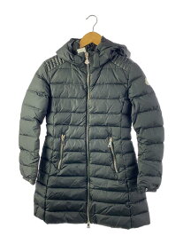 【中古】MONCLER◆ダウンジャケット/1/ナイロン/BLK/無地/C20934985305 54155【レディースウェア】