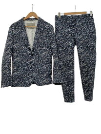 【中古】Casely-Hayford◆セットアップ/36/コットン/BLU/総柄//【メンズウェア】