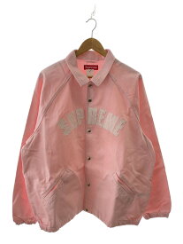 【中古】Supreme◆24SS/Arc Denim Coaches Jacket/ジャケット/アーチロゴ/XL/コットン/PNK【メンズウェア】