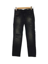 【中古】DIESEL◆スキニーパンツ/23/コットン/BLK【レディースウェア】