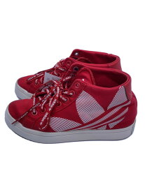 【中古】adidas◆ハイカットスニーカー/23cm/RED【シューズ】