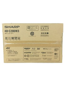 【中古】SHARP◆AQUOS/4Kレコーダー/ブルーレイ・DVDレコーダー/4B-C20DW3/2TB【家電・ビジュアル・オーディオ】