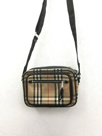 【中古】BURBERRY LONDON◆ショルダーバッグ/ノバチェック/ベージュ/チェック/8010152【バッグ】