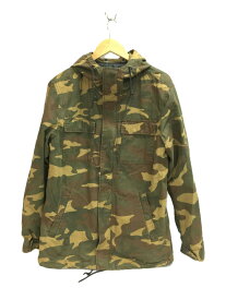 【中古】ZARA MAN◆ジャケット/--/コットン/BRW/カモフラ【メンズウェア】