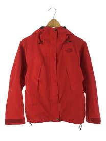 【中古】THE NORTH FACE◆MOUNTAIN JACKET_マウンテンジャケット/S/ゴアテックス/RED【レディースウェア】