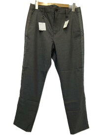 【中古】uniform experiment◆スラックスパンツ/2/ウール/GRY/UE-220020/WOOL SIDE LINE TAPERED PANTS【メンズウェア】